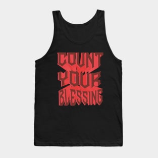 COUNT YOUR BLESSING Tank Top